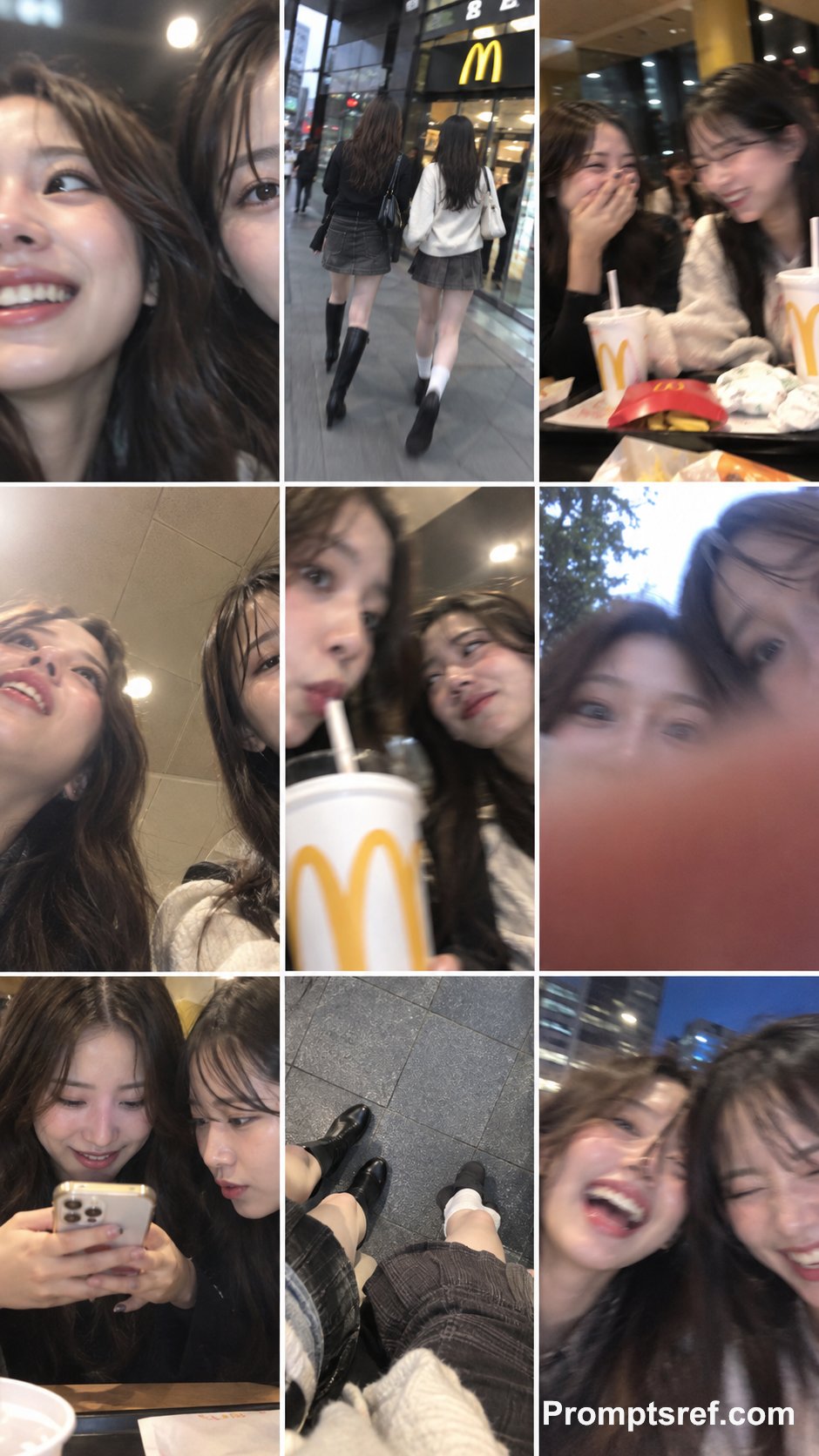 GPT Image 2.5 generates a 3×3 grid of failed amateur snapshots