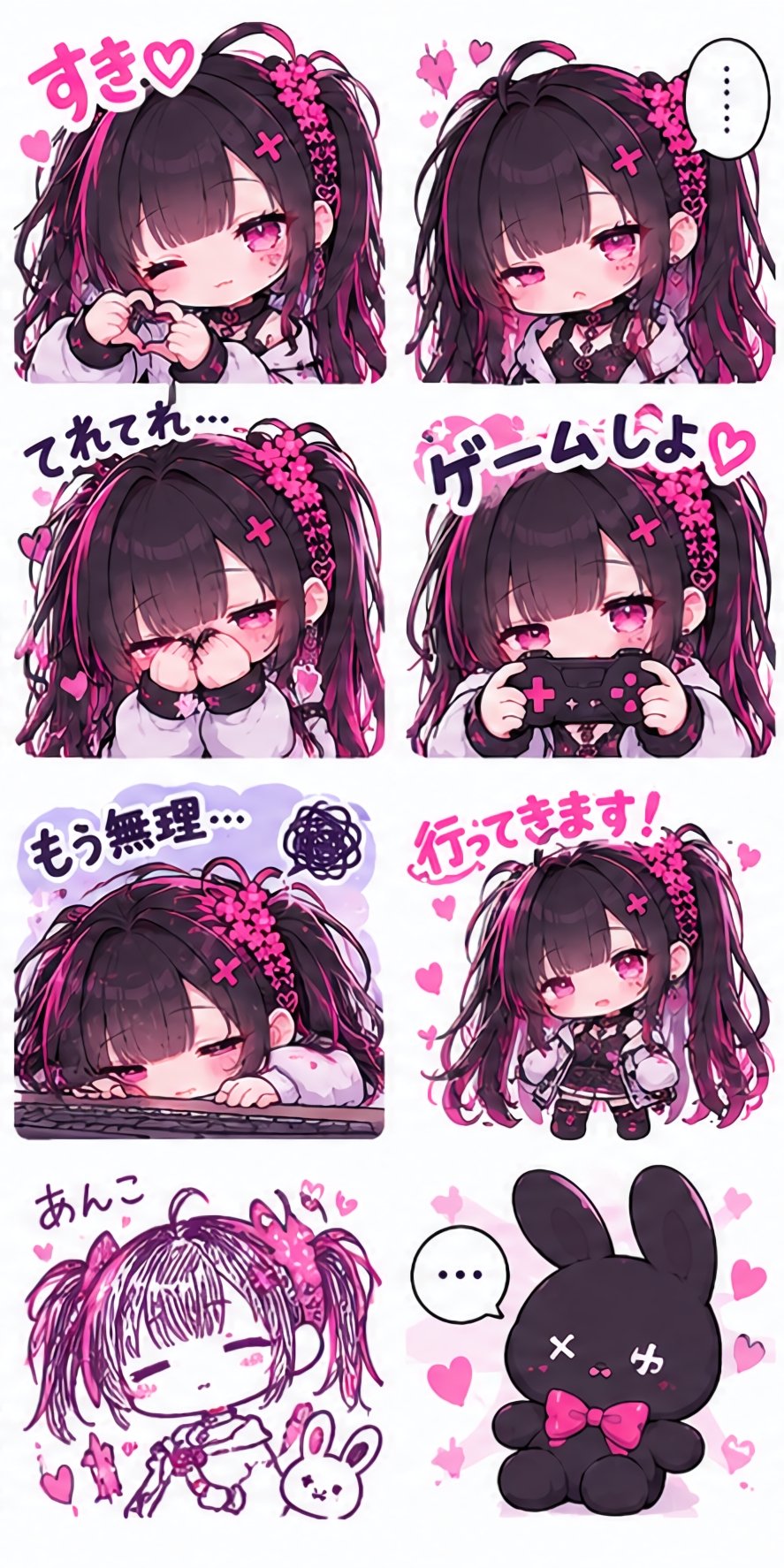 ChatGPT Images 2.5 generates 32 LINE stickers in one batch (image 2 of 4)