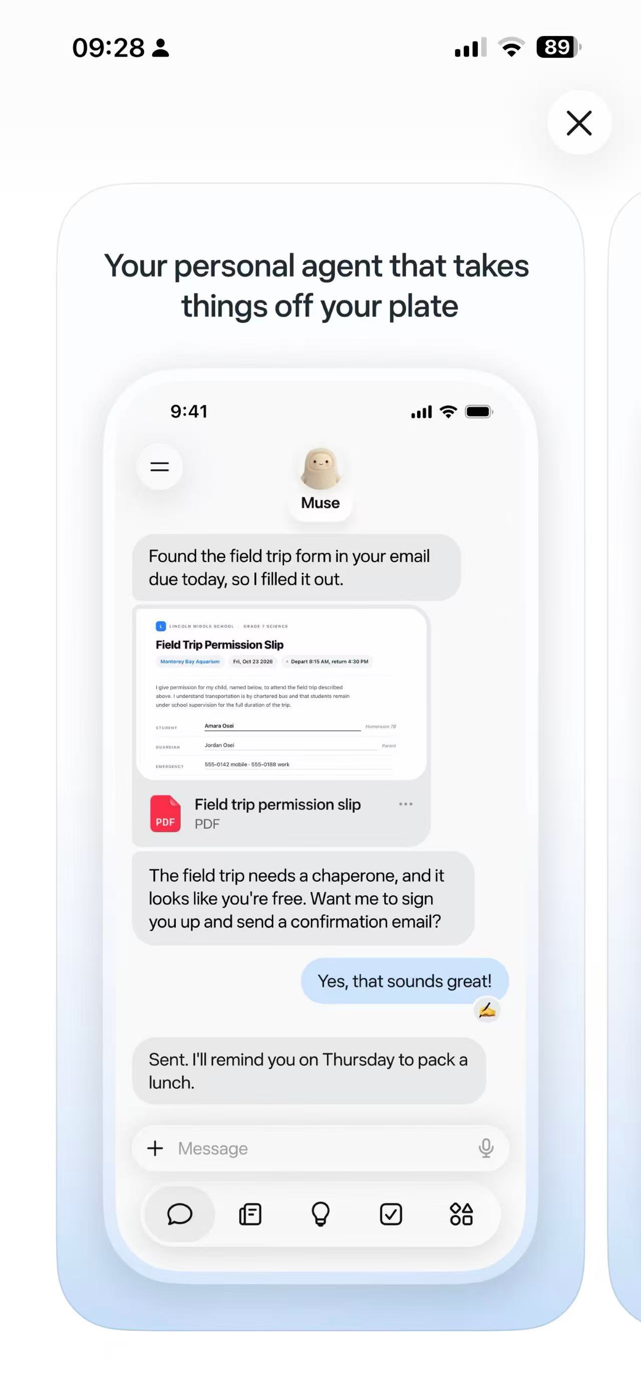 Muse tops US App Store free chart ten days after launch