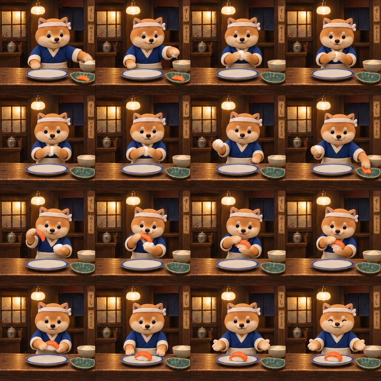 GPT Image 2.5 works surprisingly well for stop-motion animation