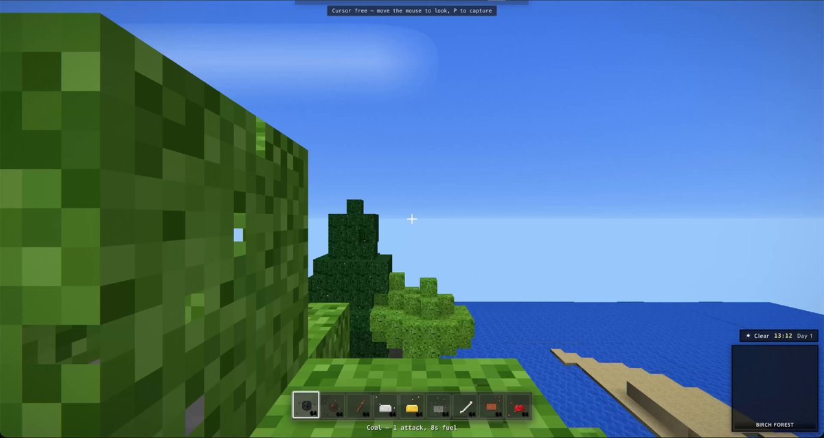 Space Bunny (MiniMax M3.1 Flash) builds a playable Minecraft clone in one shot