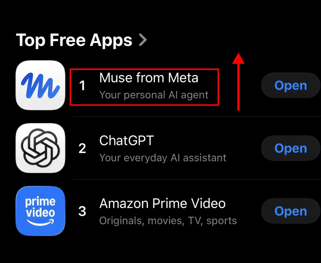 Muse 上线十天登顶美区免费榜