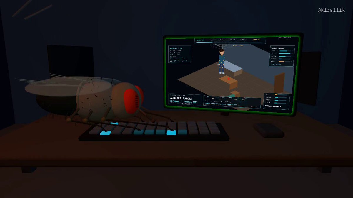 GPT-6 Astra builds a fly-inspired digital brain that controls a virtual human to fetch a mug