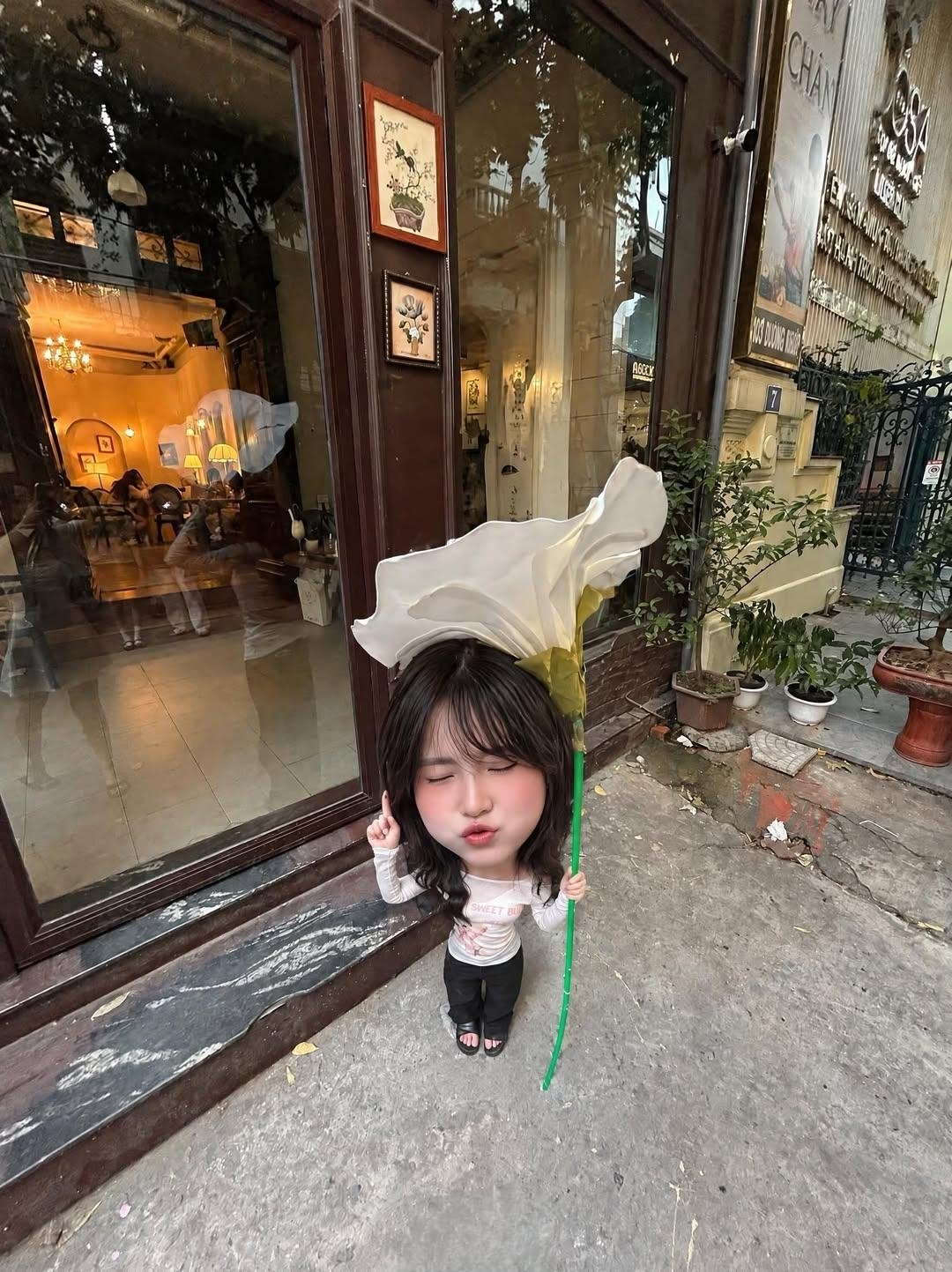 GPT Image 2.5 prompt turns photos into hyper-real chibi figures (image 3 of 4)