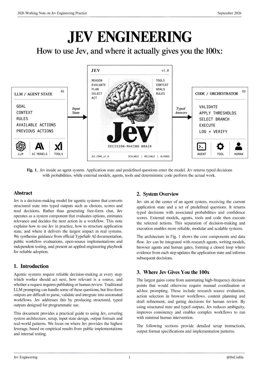 Jev 十步上手蓝图与实测数据