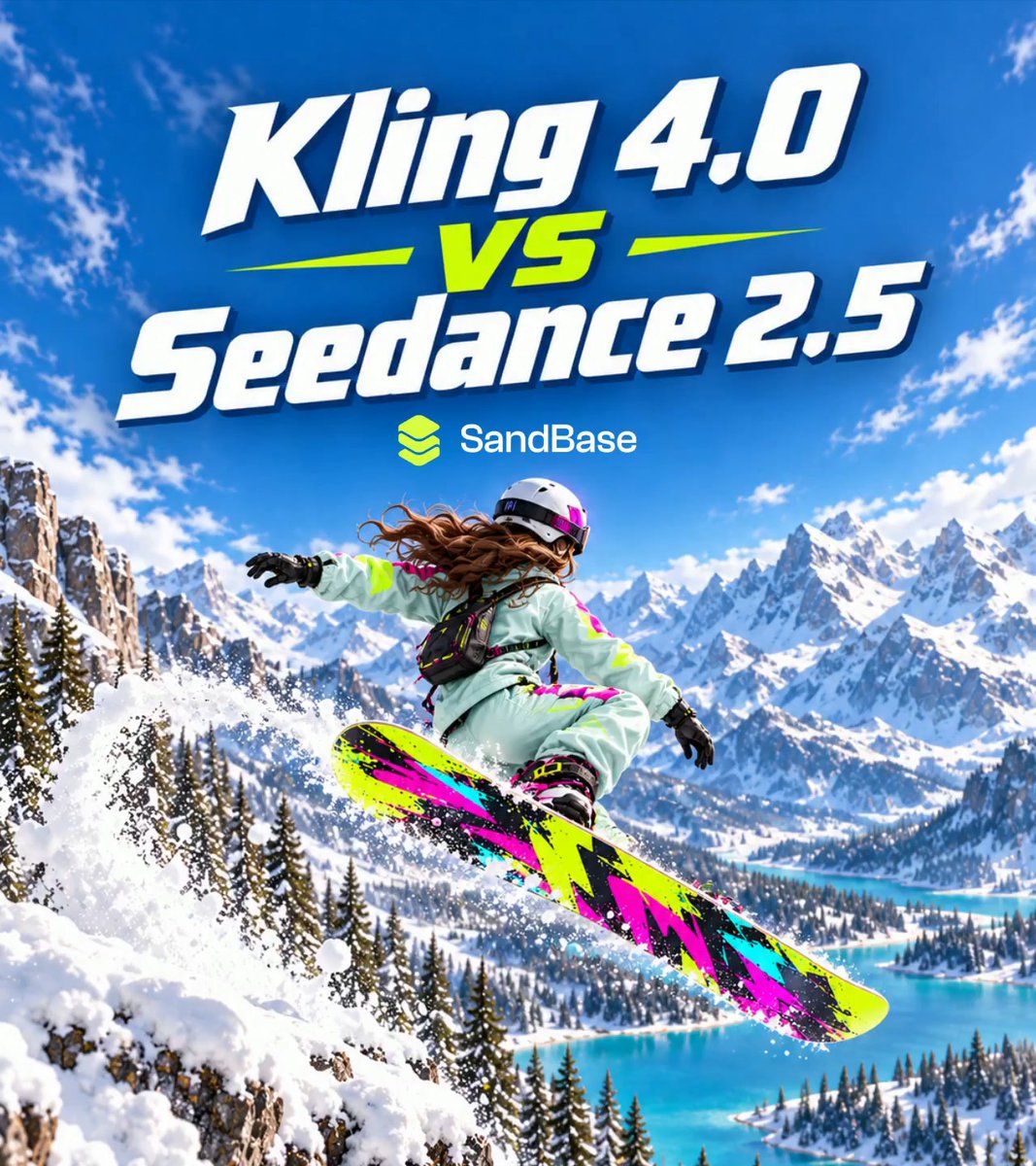 SandBase 上线 Kling 4.0：单次 30 秒、10 关键帧，对比 Seedance 2.5