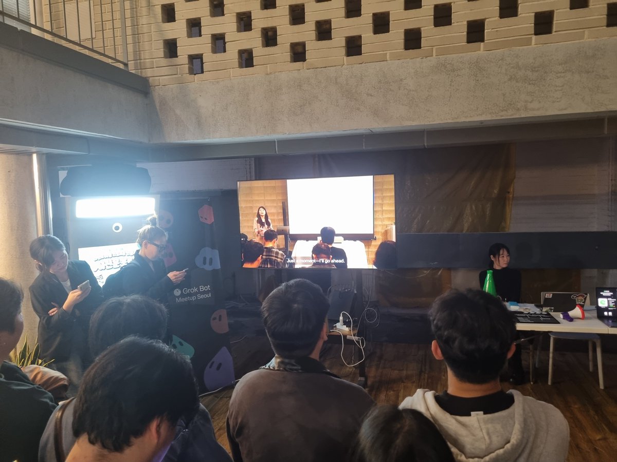 Grok Bot 首尔见面会:用户分享工作与生活用法(第 2 张,共 4 张)