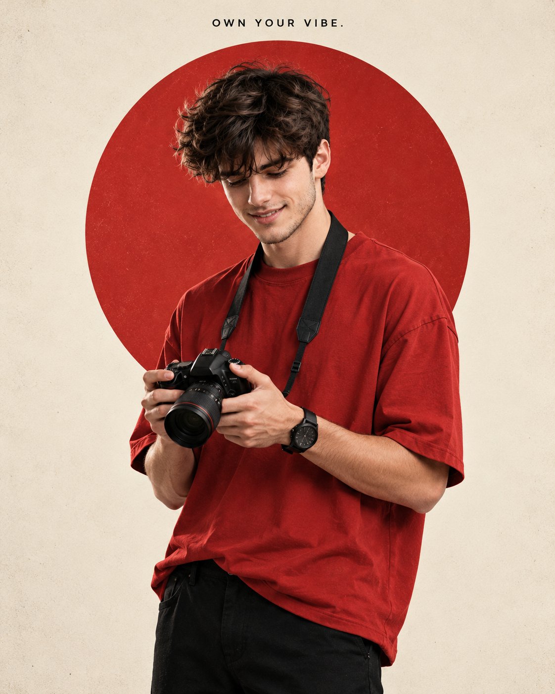 GPT Image 2.5: full prompt for a magazine-style portrait (image 1 of 3)