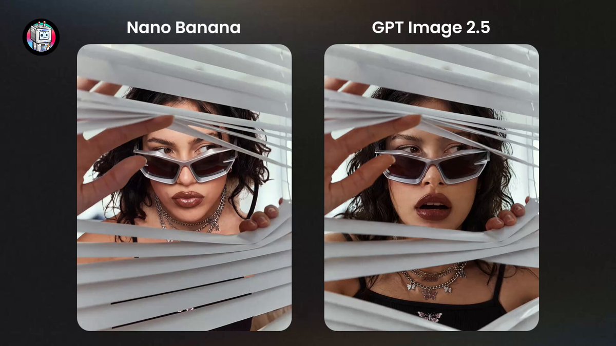 Nano Banana vs GPT Image 2.5: same prompt, different results