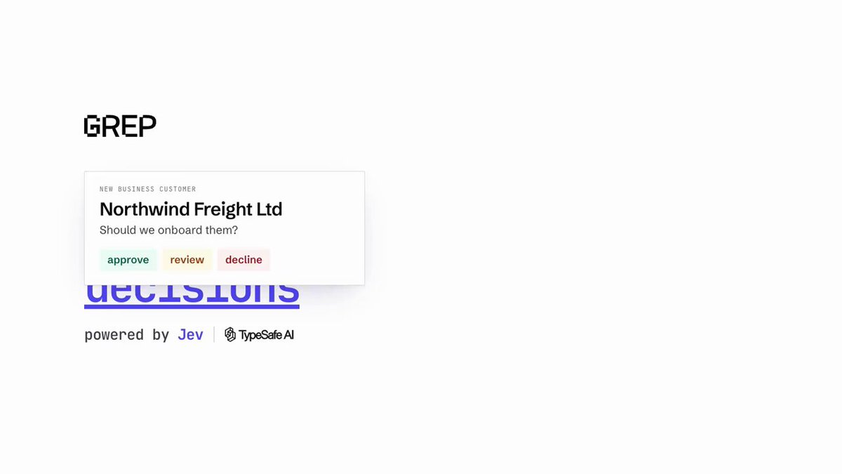 Grep 用 Jev 给 agent 决策输出概率和置信度