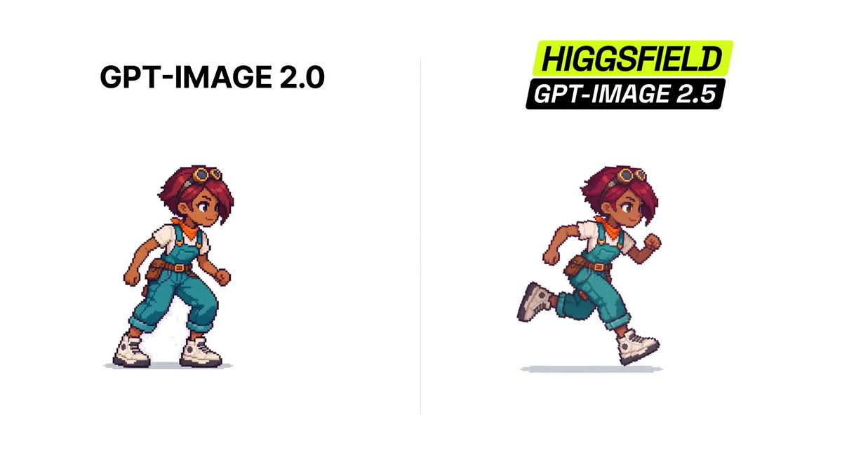 GPT-Images 2.5 与 2.0 像素动画对比演示