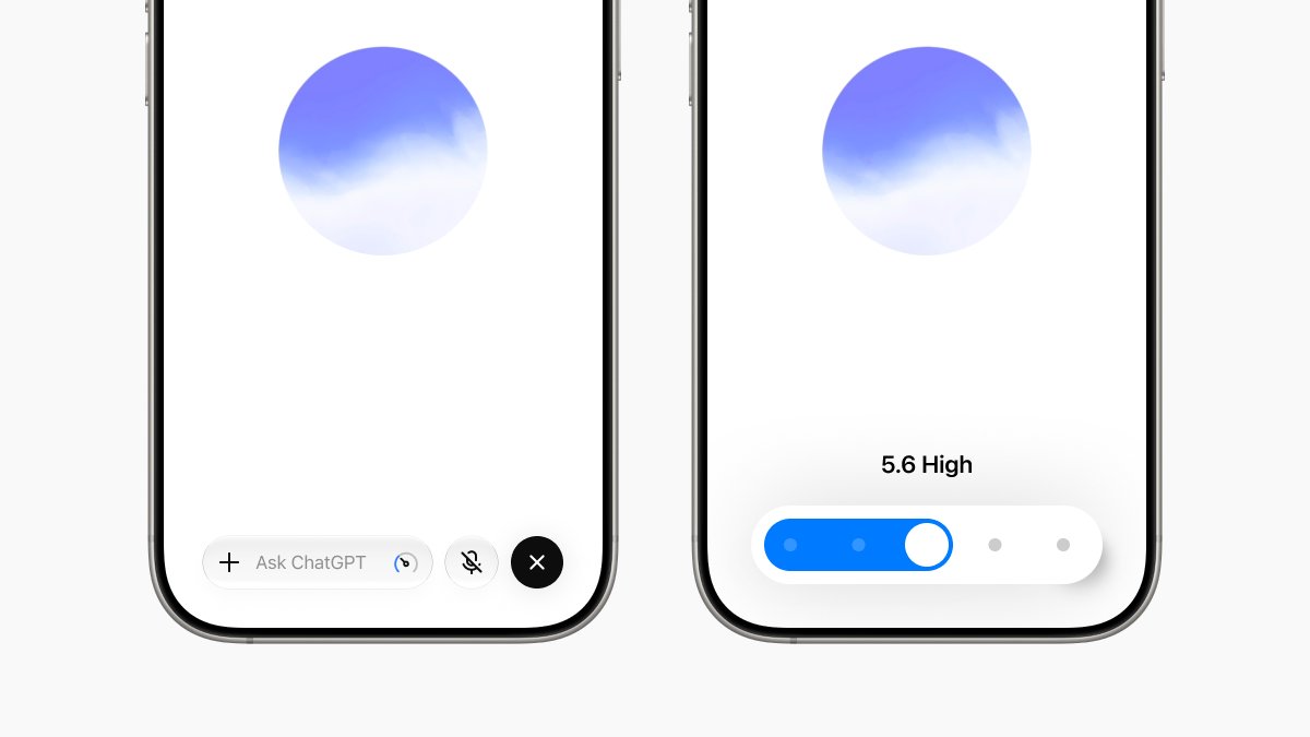 ChatGPT voice lets users pick GPT-6 Astra and GPT-5.6 Sol