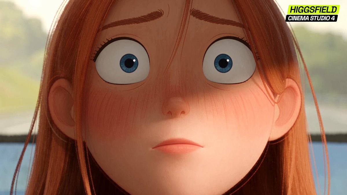 Higgsfield 发布 Blender + AI 混合动画短片《Passport Rush》