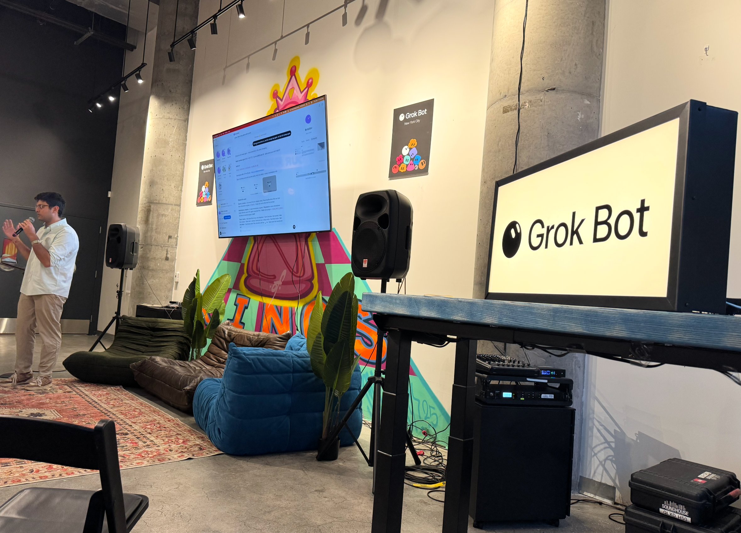 让 Grok Bot 装 bankr 技能买股票