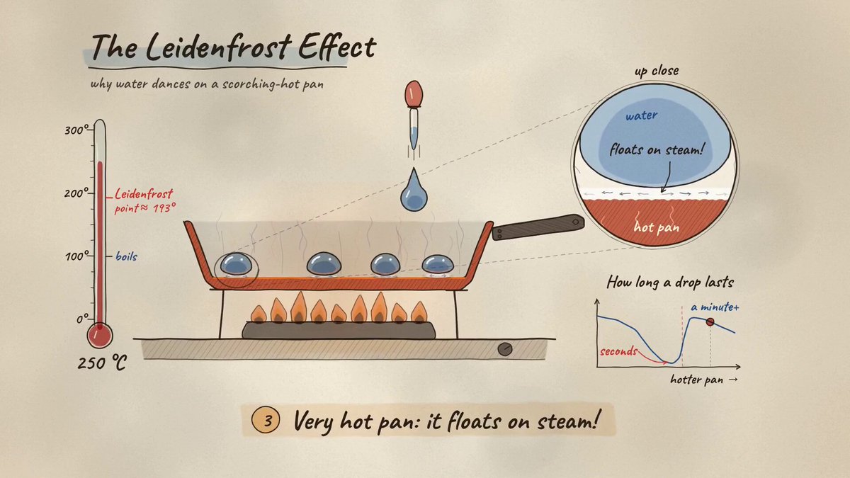 Opus 5.5 makes a one-shot hand-drawn whiteboard animation on the Leidenfrost effect