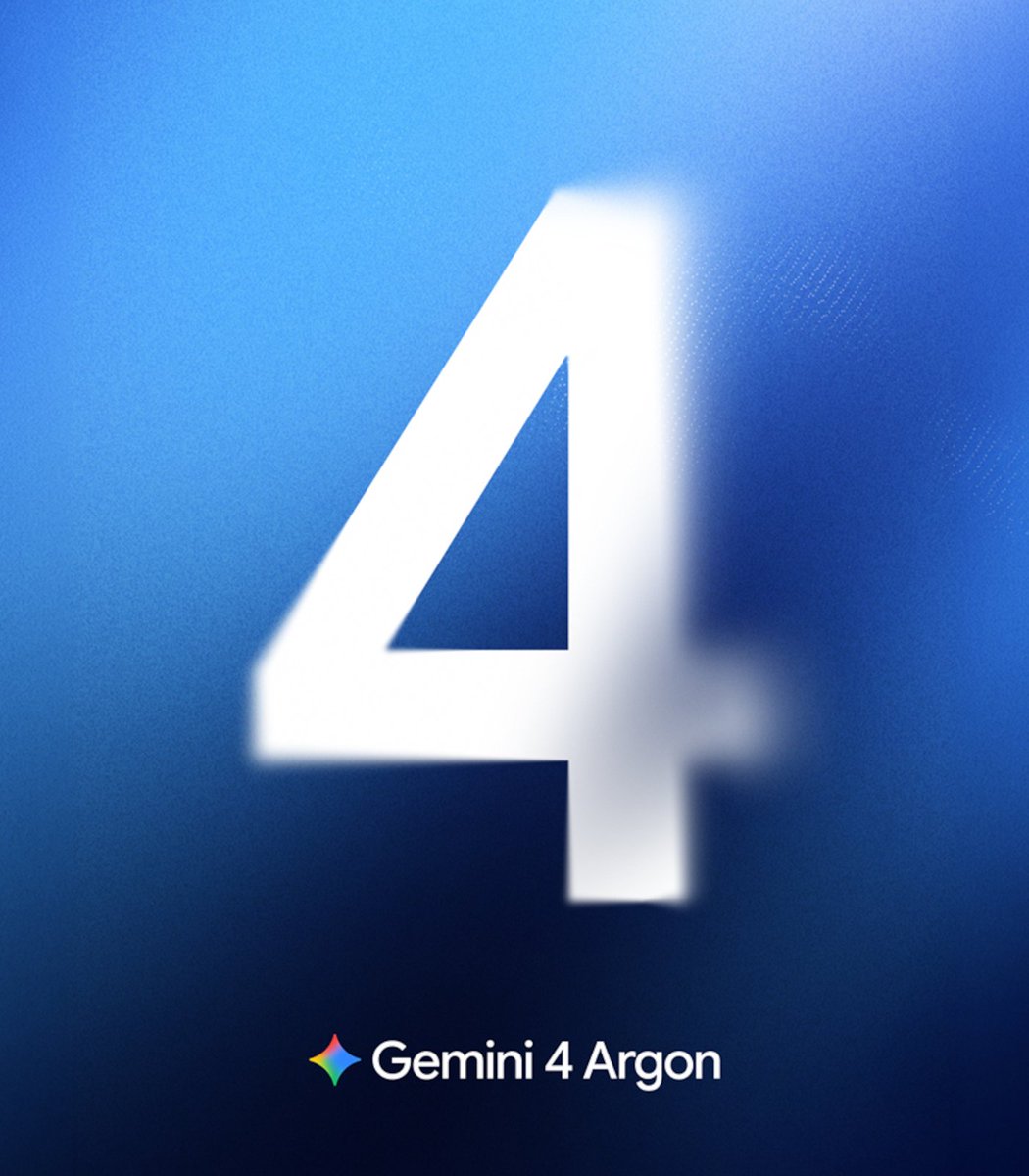 Google announces Gemini 4 Argon, claiming it beats Claude and ChatGPT on key benchmarks