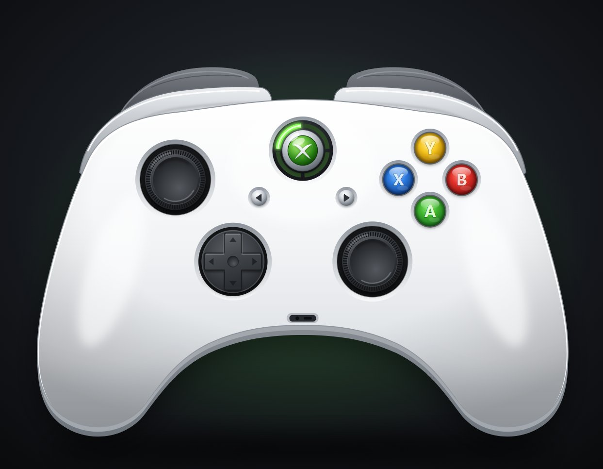 Opus 5.2 生成 Xbox 360 手柄 SVG 对比
