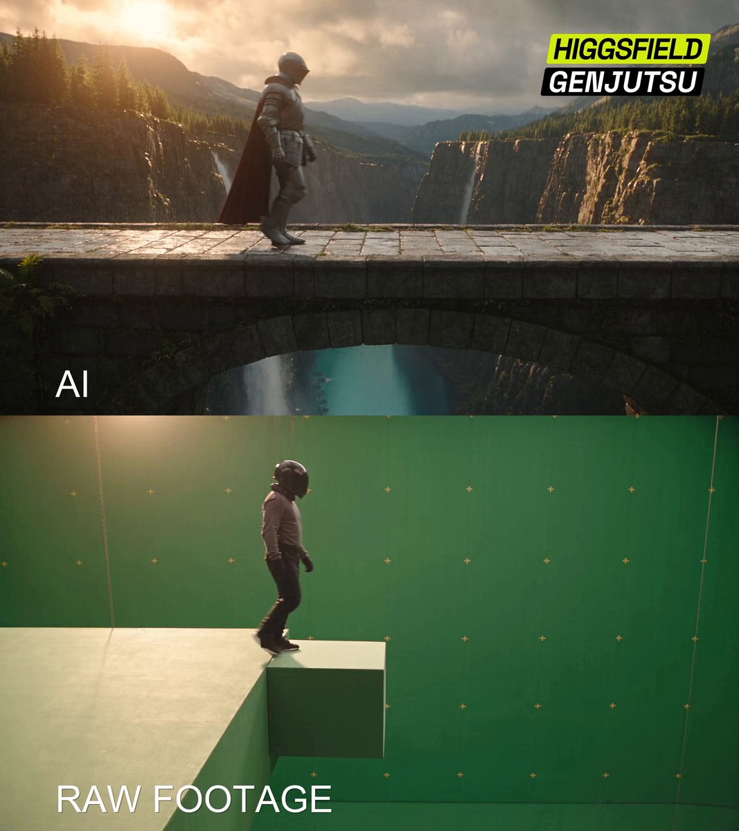 Higgsfield Genjutsu offers full-frame motion control across any scene