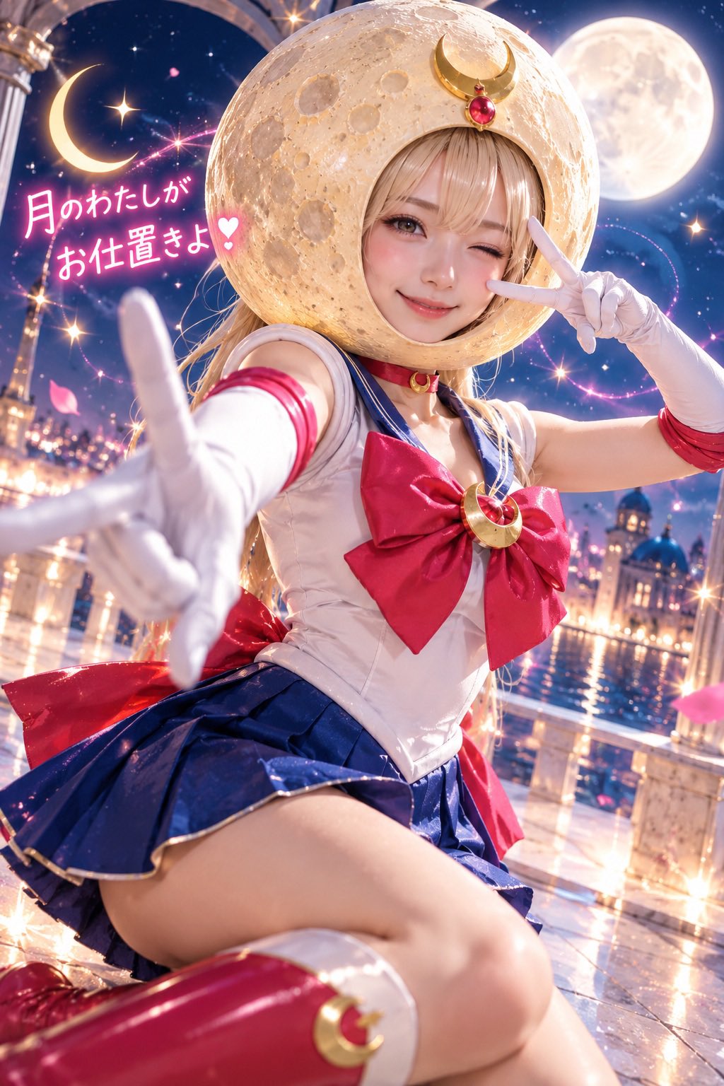 ChatGPT Images 2.5 画美少女战士风同人(第 2 张,共 3 张)