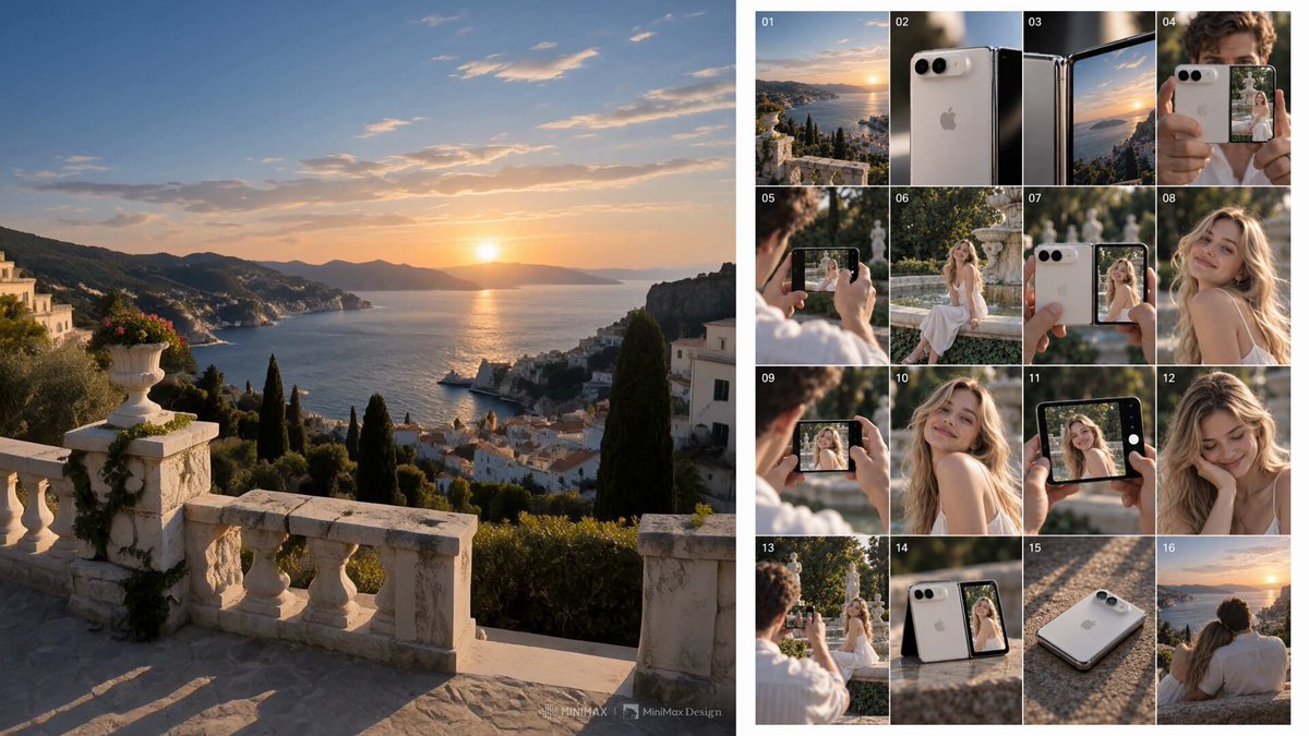 GPT Image 2.5 generates iPhone Duo ad key visuals